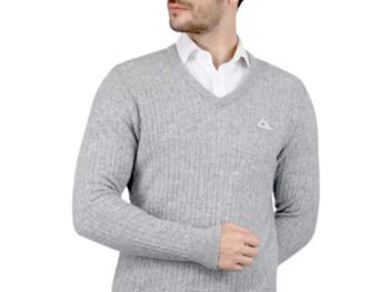 Mens Pullover (Grey Mel)