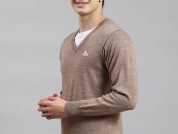 Mens Pullover (Oatmeal Multi Copper)