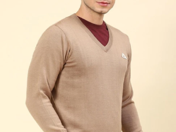 Mens Pullover (Camel Multy)