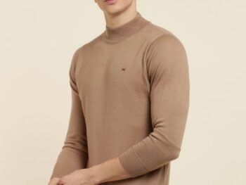 Mens Pullover (Md Camel)