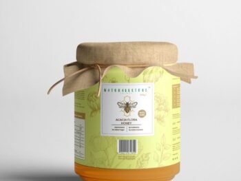 NaturalleTrue Acacia Flora Honey 100% Pure Raw and Unprocessed Honey