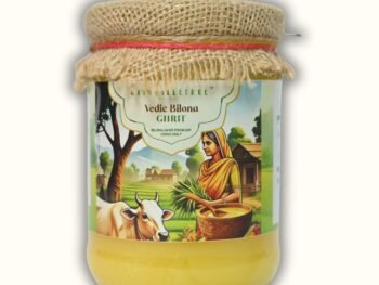 NaturalleTrue Premium Cow Desi Ghee | Bilona Two Way Churned | Indian Bilona Ghee from Gir Cows Only, Natural & Healthy 500 Gram