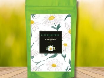 NaturalleTrue 100% Pure & Natural Chamomile Tea Sachets 30 Pcs