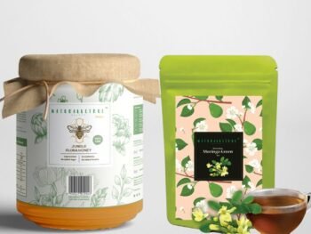 NaturalleTrue Moringa Tea & Jungle Honey Combo – 75g Moringa Tea+ 250g Pure Jungle Honey