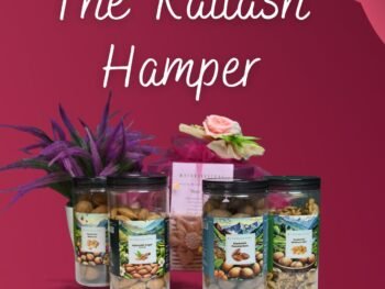 KAILASH – Premium Dry Fruits Gift Hamper | Exquisite Kashmiri Maamra, Walnuts & Pecan Nuts