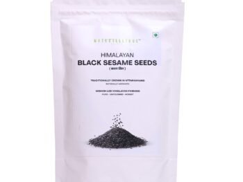 Naturalle True Himalayan Black Sesame Seeds (Kala Til) | Unpolished & Chemical-Free | Traditionally Grown in Uttarakhand | Rich Aroma & Natural Oils